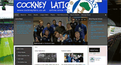 Desktop Screenshot of cockneylatic.co.uk